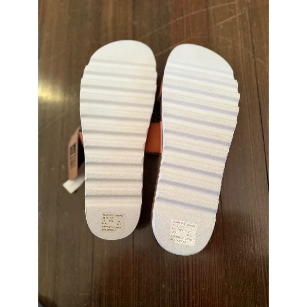 Reef Cushion Vista Hi Sandal Natural Women's Size‎ 11